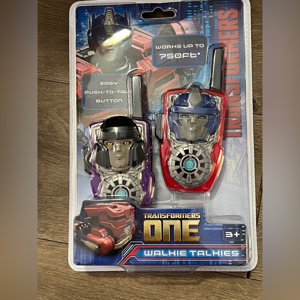 Transformers Walkie Talkie’s New